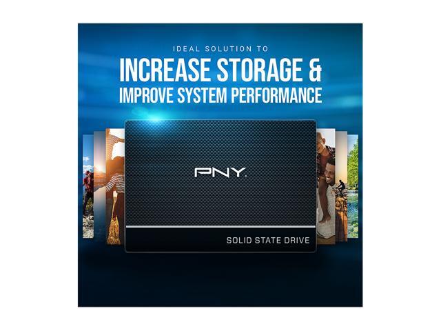 PNY CS900 2.5' 1TB SATA III 3D NAND Internal Solid State Drive (SSD) SSD7CS900-1TB-RB