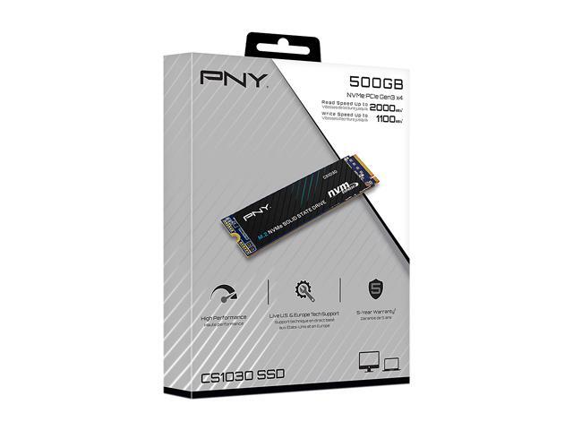 PNY - CS1030 500GB Internal SSD PCIe Gen 3 x4 NVMe - image 8