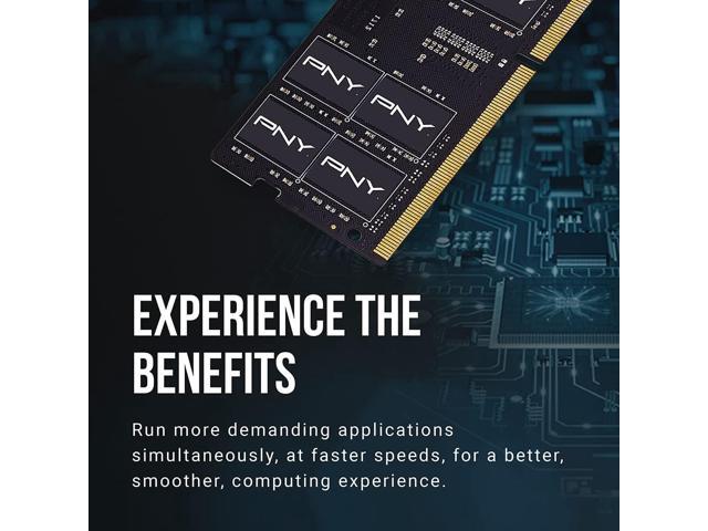 PNY 32GB Performance DDR4 3200 MHz SO-DIMM Memory Module (1 x 32GB) - image 4