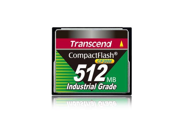 Transcend 512MB Compact Flash (CF) Flash Card Model CF200I