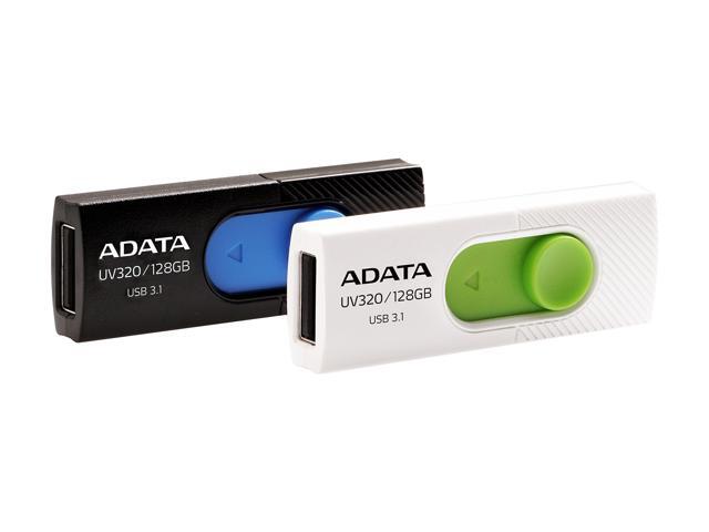 ADATA 128GB UV320 USB 3.1 Flash Drive (AUV320-128G-RBKBL)