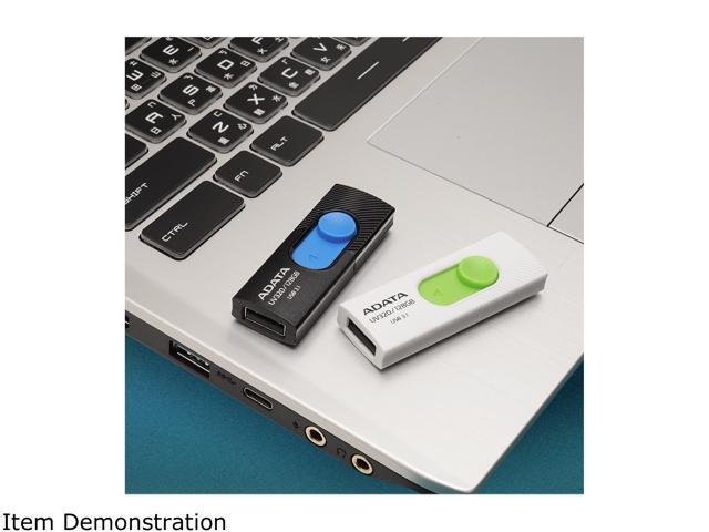 ADATA 128GB UV320 USB 3.1 Flash Drive (AUV320-128G-RBKBL)