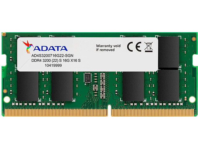 ADATA Premier Series 16GB 260-Pin DDR4 SO-DIMM DDR4 3200 (PC4 25600) Laptop Memo