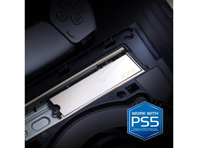 XPG BLADE M.2 2280 1TB PCI-Express 5.0 x4 3D NAND Internal Solid State Drive (SSD) Speed up to 14000mb/s SMAR-980B-1TCS