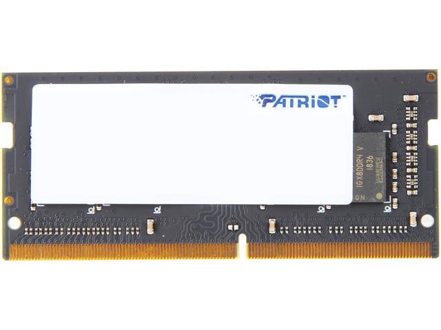 Patriot Signature Line 8GB 260-Pin DDR4 SO-DIMM DDR4 2400 (PC4 19200) Laptop Memory Model PSD48G240081S