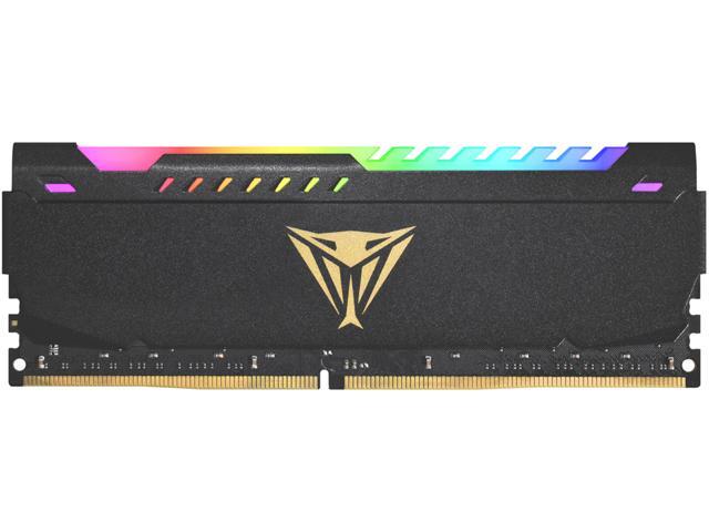 Patriot Viper Steel RGB 16GB 288-Pin PC RAM DDR4 3200 (PC4 25600) Desktop Memory Model PVSR416G320C8