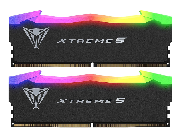 Patriot Viper Xtreme 5 32GB (2 x 16GB) 288-Pin PC RAM DDR5 8000 (PC5 64000) Desktop Memory Model PVXR532G80C38K