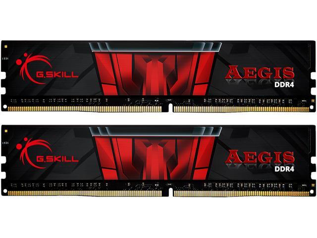 G. SKILL Aegis 32GB (2 x 16GB) 288-Pin PC RAM DDR4 3200 (PC4 25600) Memory Kit Model F4-3200C16D-32GIS