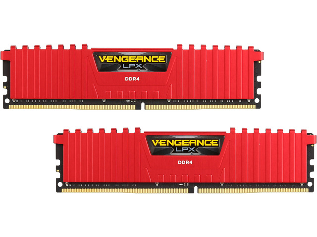 CORSAIR Vengeance LPX 16GB (2 x 8GB) DDR4 3000 (PC4 24000) Desktop Memory Model CMK16GX4M2B3000C15R