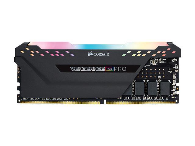 CORSAIR Vengeance RGB Pro 16GB (2 x 8GB) 288-Pin PC RAM DDR4 3200 (PC4 25600) Desktop Memory Model CMW16GX4M2C3200C16