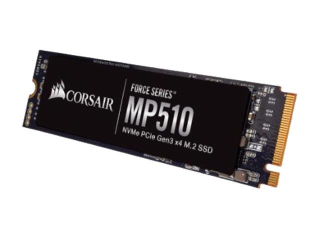 Corsair Force MP510 M.2 2280 960GB PCI-Express 3.0 x4, NVMe 1.3 3D TLC Internal Solid State Drive (SSD) CSSD-F960GBMP510B