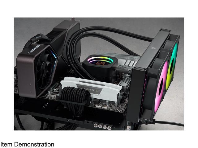 CORSAIR Vengeance 32GB (2 x 16GB) 288-Pin PC RAM DDR5 6400 (PC5 51200) Desktop Memory Model CMK32GX5M2B6400Z32W