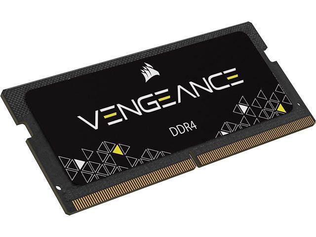 CORSAIR - VENGEANCE Series 16GB (1x16GB) DDR4 3200MHz C22 SODIMM Laptop Memory - Black - image 3