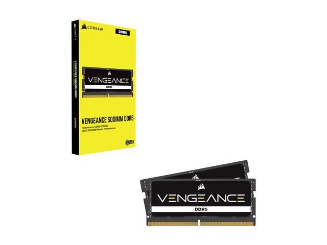 CORSAIR Vengeance 64GB (2 x 32GB) 262-Pin DDR5 SO-DIMM DDR5 4800 (PC4 38400) Laptop Memory Model CMSX64GX5M2A4800C40