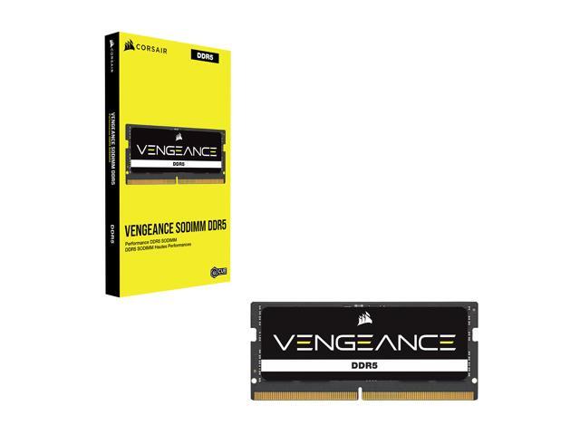 CORSAIR - VENGEANCE 16GB (1x16GB) DDR5 5600MHz C48 SODIMM Desktop Memory - Black - image 4