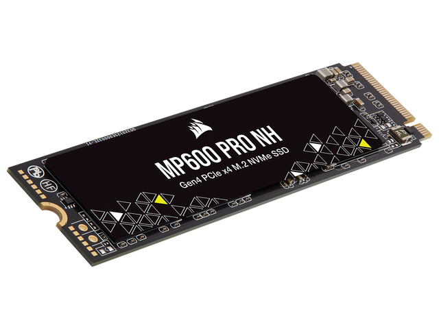 Corsair MP600 PRO NH M.2 2280 4TB PCI-Express 4.0 x4 3D TLC Internal Solid State Drive Up to 7000 MB/sec (SSD) CSSD-F4000GBMP600PNH