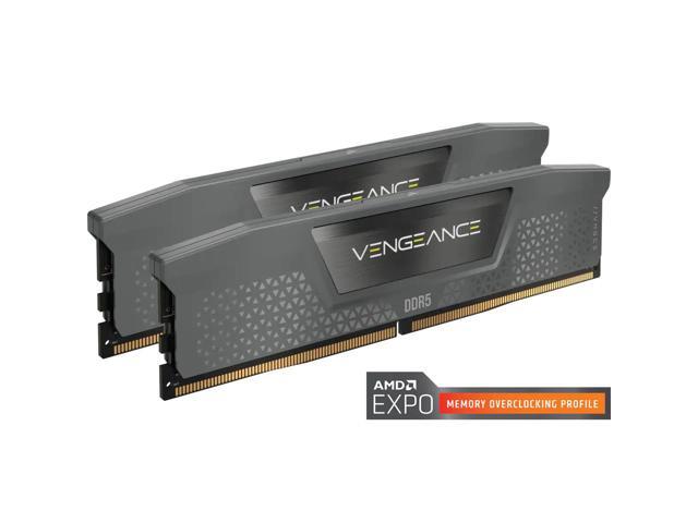 CORSAIR - VENGEANCE DDR5 32GB (2 x 16GB) DDR5 6000MHz CL38-44-44-96 1.35V Intel XMP & AMD EXPO - Gray - image 3