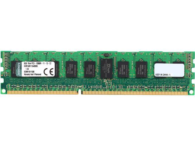 Kingston 8GB ECC Registered DDR3 1600 (PC3 12800) Server Memory Model KVR16R11S4/8HB