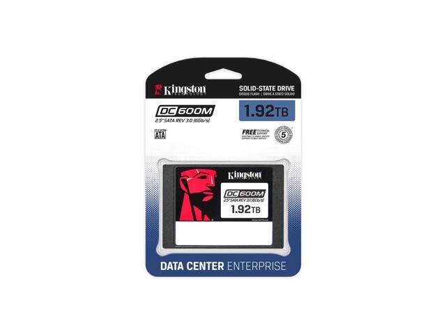 Kingston SEDC600ME/1920G DC600ME 1.92 TB Solid State Drive - 2.5' Internal - SATA (SATA/600) - Mixed Use - Server, Data Center Device Supported - 1...