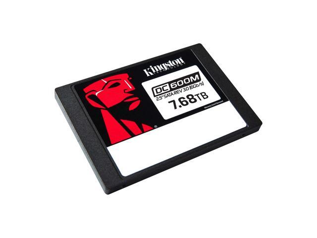 Kingston SEDC600ME/7680G DC600ME 7.68 TB Solid State Drive -2.5' Internal - SATA (SATA/600) - Mixed Use - Server, Data Center Device Supported - 1...