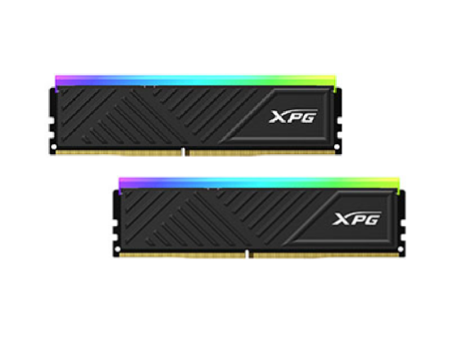 XPG Spectra D35 32GB (2 x 16GB) 288-Pin PC RAM DDR4 3200 (PC4 25600) Memory (Desktop Memory) Model AX4U320016G16A-DTBKD35G RAM