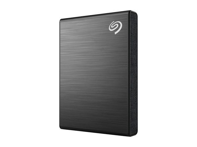 Open Box - Seagate One Touch SSD 1TB External SSD Portable - Black, Speeds up to 1030MB/s, with Android App, 1yr Mylio Create, 4mo Adobe Creative...