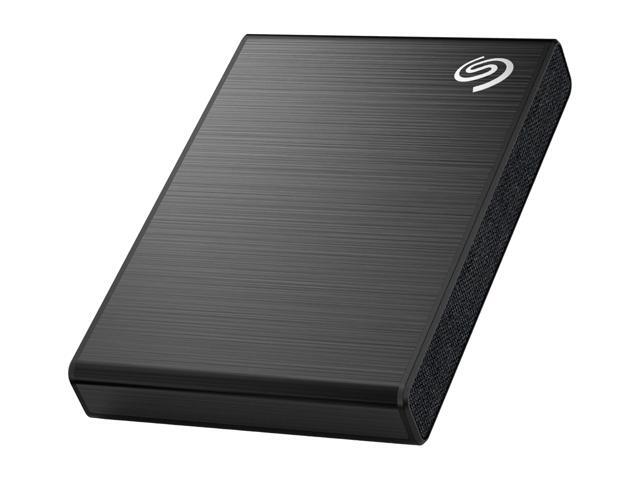 Open Box - Seagate One Touch SSD 1TB External SSD Portable - Black, Speeds up to 1030MB/s, with Android App, 1yr Mylio Create, 4mo Adobe Creative...