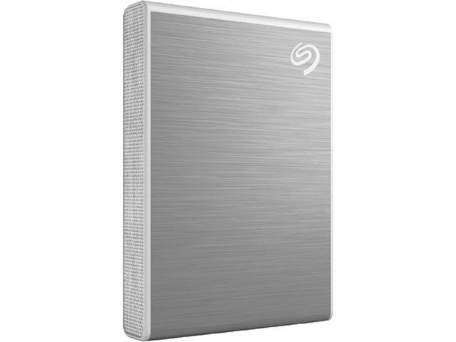 Seagate One Touch SSD 500GB External SSD Portable - Silver, Speeds up to 1030MB/s, with Android App, 1yr Mylio Create, 4mo Adobe Creative Cloud.