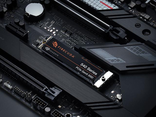 Seagate FireCuda 540 GEN5 NVME SSD M.2 2280 1TB PCI-Express 5.0 x4 3D TLC Internal Solid State Drive (SSD) ZP1000GM3A004