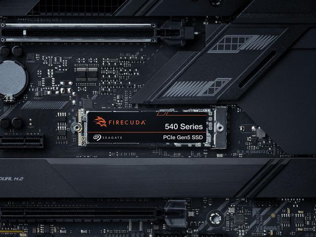 Seagate FireCuda 540 GEN5 NVME SSD M.2 2280 1TB PCI-Express 5.0 x4 3D TLC Internal Solid State Drive (SSD) ZP1000GM3A004
