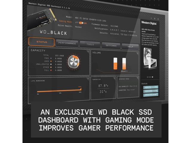 Western Digital WD BLACK SN750 NVMe M.2 2280 500GB PCI-Express 3.0 x4 64-layer 3D NAND Internal Solid State Drive (SSD) WDS500G3X0C