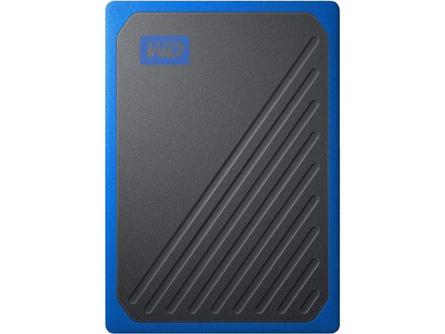 WD 1TB My Passport Go SSD Cobalt Portable External Storage, USB 3.0 - WDBMCG0010BBT-WESN