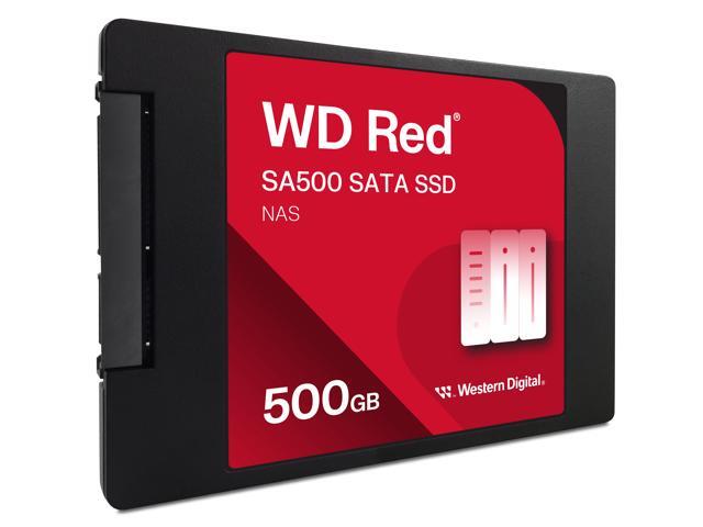 Western Digital WD Red SA500 2.5' 500GB SATA III 3D NAND Internal Solid State Drive (SSD) WDS500G1R0A