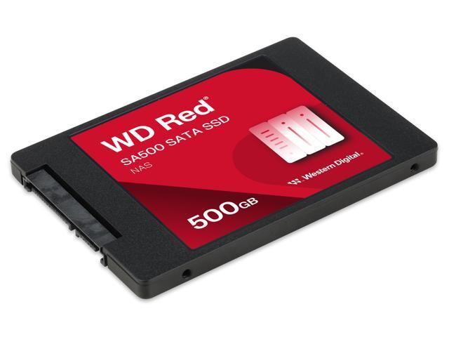 Western Digital WD Red SA500 2.5' 500GB SATA III 3D NAND Internal Solid State Drive (SSD) WDS500G1R0A