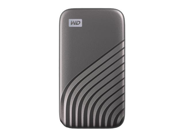 WD 500GB My Passport SSD External Portable Drive, Gray, Up to 1,050 MB/s - WDBAGF5000AGY-WESN