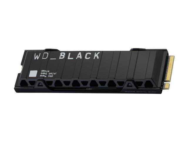 Western Digital WD BLACK SN850 NVMe M.2 2280 1TB PCI-Express 4.0 x4 3D NAND Internal Solid State Drive (SSD) WDS100T1XHE w/ Heatsink