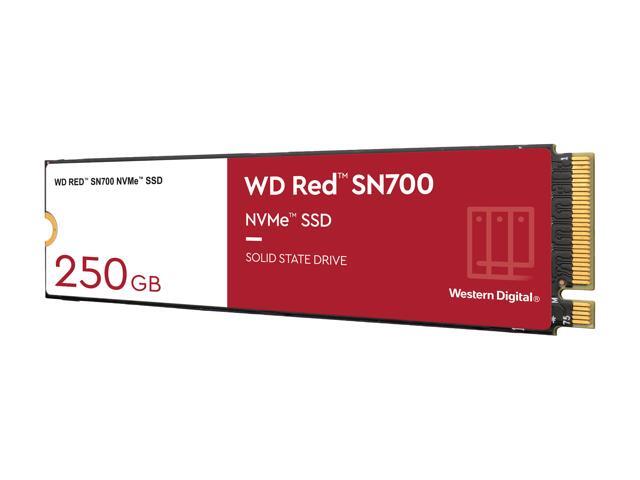 WD Red SN700 NVMe SSD, 250GB of NVMe Solid-State Drive for NAS Devices