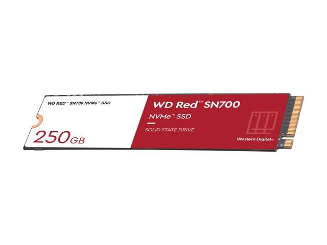 WD Red SN700 NVMe SSD, 250GB of NVMe Solid-State Drive for NAS Devices