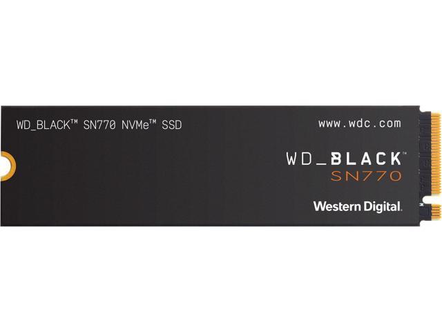 Western Digital WD BLACK SN770 M.2 2280 2TB PCIe Gen4 16GT/s, up to 4 Lanes Internal Solid State Drive (SSD) WDS200T3X0E