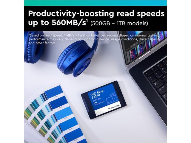 WD Blue 500GB SA510 2.5' Internal Solid State Drive SSD - WDS500G3B0A