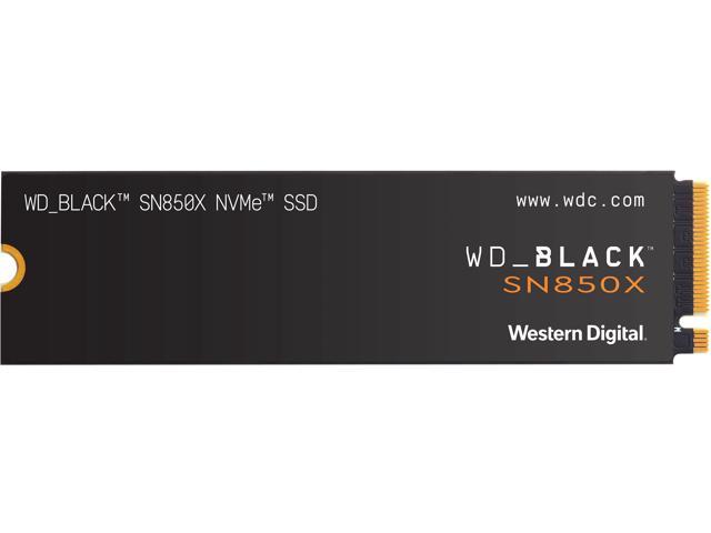 WD BLACK SN850X NVMe M.2 2280 1TB PCI-Express 4.0 x4 Internal Solid State Drive (SSD) WDS100T2X0E