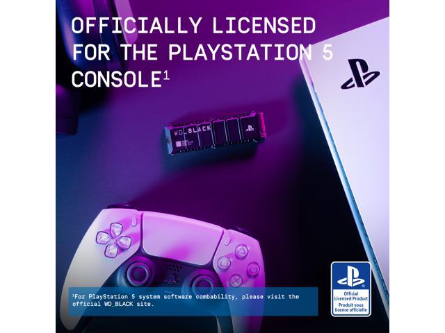 WD - BLACK SN850P 2TB Internal SSD PCIe Gen 4 x4 with Heatsink for PS5 - image 4