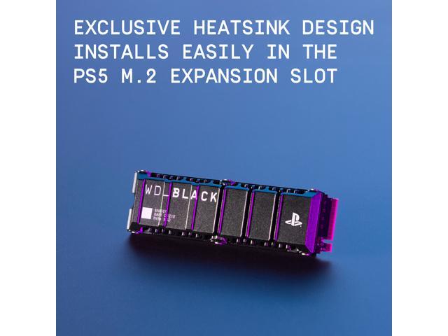 WD - BLACK SN850P 2TB Internal SSD PCIe Gen 4 x4 with Heatsink for PS5 - image 5