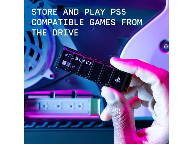 WD - BLACK SN850P 2TB Internal SSD PCIe Gen 4 x4 with Heatsink for PS5 - image 8