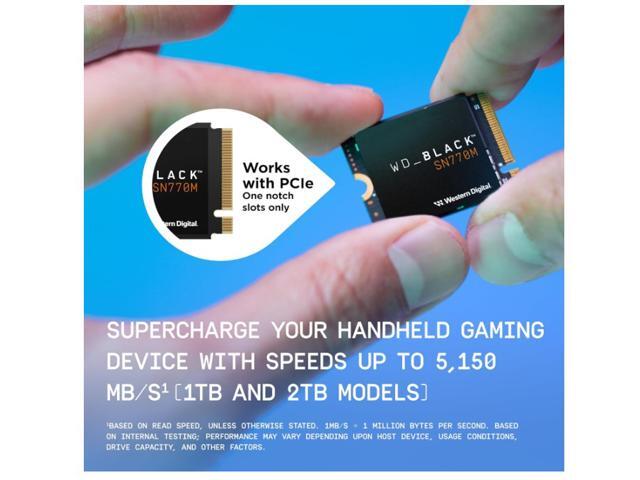 WD - BLACK SN770M 2TB Internal SSD PCIe Gen 4 x4 M.2 2230 for ROG Ally and Steam Deck - image 5