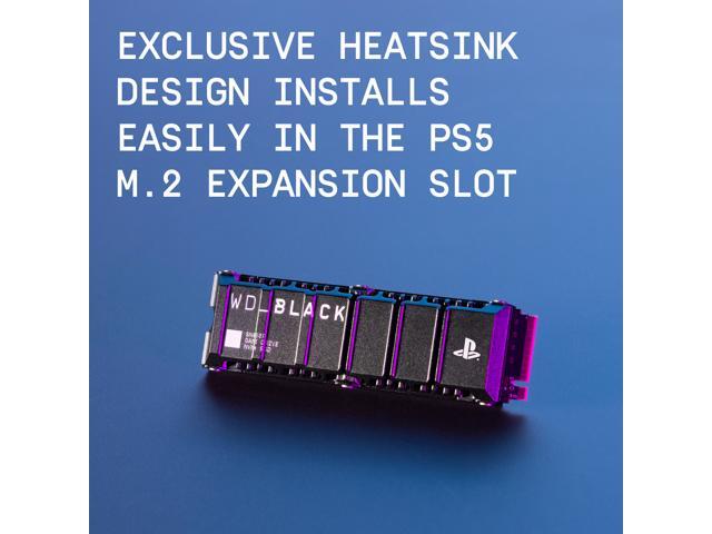 WD - BLACK SN850P 8TB Internal SSD PCIe Gen 4 x4 with Heatsink for PS5 - image 5