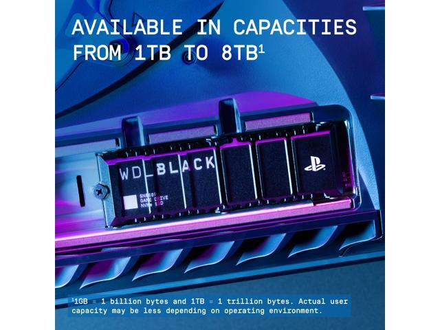 WD - BLACK SN850P 8TB Internal SSD PCIe Gen 4 x4 with Heatsink for PS5 - image 6
