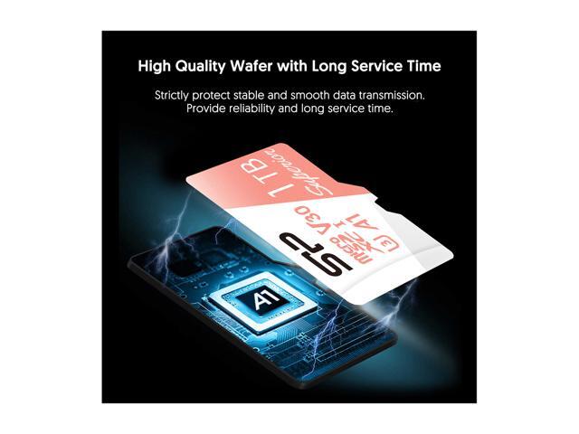 Silicon Power 1TB Superior microSDXC UHS-I (U3), V30 4K A1 Memory Card with Adapter (SP001TBSTXDV3V20SP)