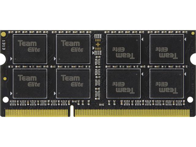 Team Elite 8GB 204-Pin DDR3 SO-DIMM DDR3 1600 (PC3 12800) Memory (Notebook Memory) Model TED3L8G1600C11-S01