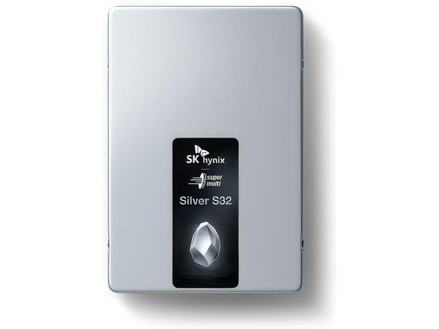 SK Hynix 1TB Internal SSD, SATA III 2.5-inch, Silver S32 Series, TLC NAND Flash, 560MB/s Read Speed, 510MB/s Write Speed (SHSS32-1000GS-2)